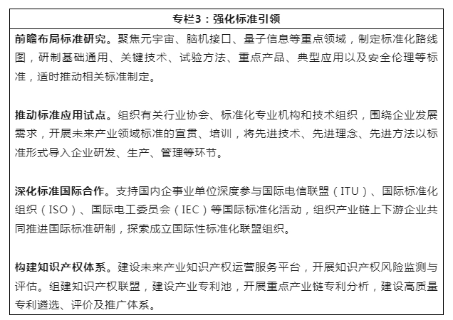 工信部等七部门联合印发《关于推动未来产业创新发展的实施意见》